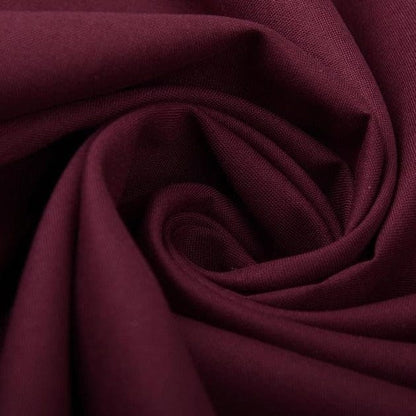 100% cotton fabric, carmine red 125 g/m²