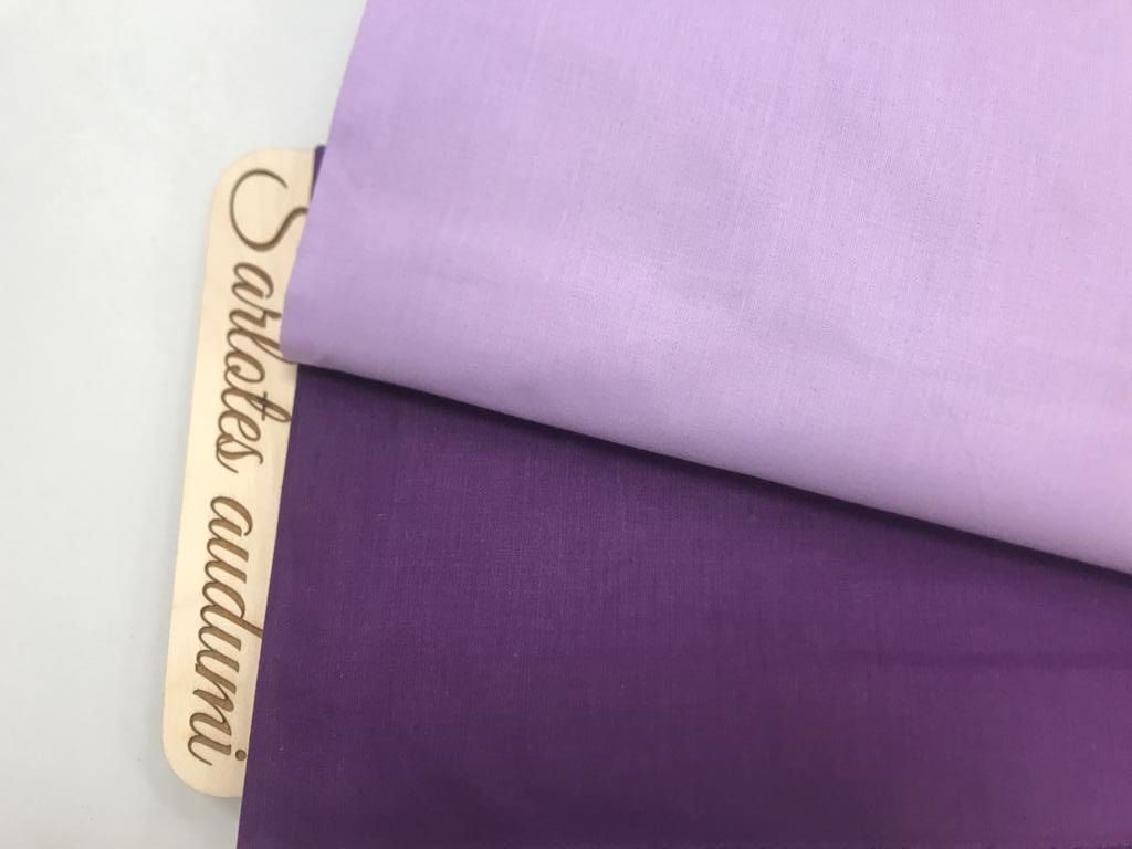 100% Cotton fabric-purple 125 g/m²