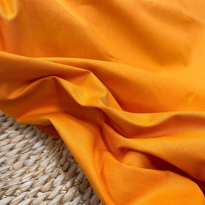100% cotton fabric-orange 125 g/m²