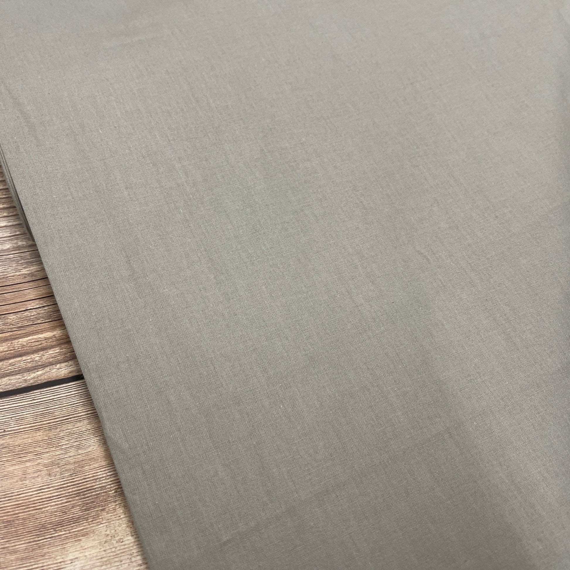100% Cotton fabric-ash gray 125 g/m²