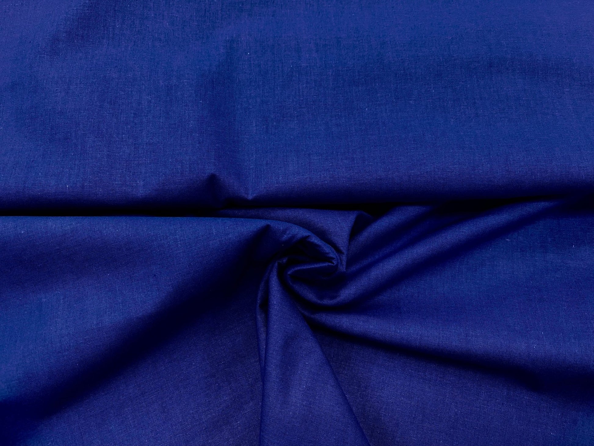 100% Baumwollstoff, kornblumenblau 125 g/m²