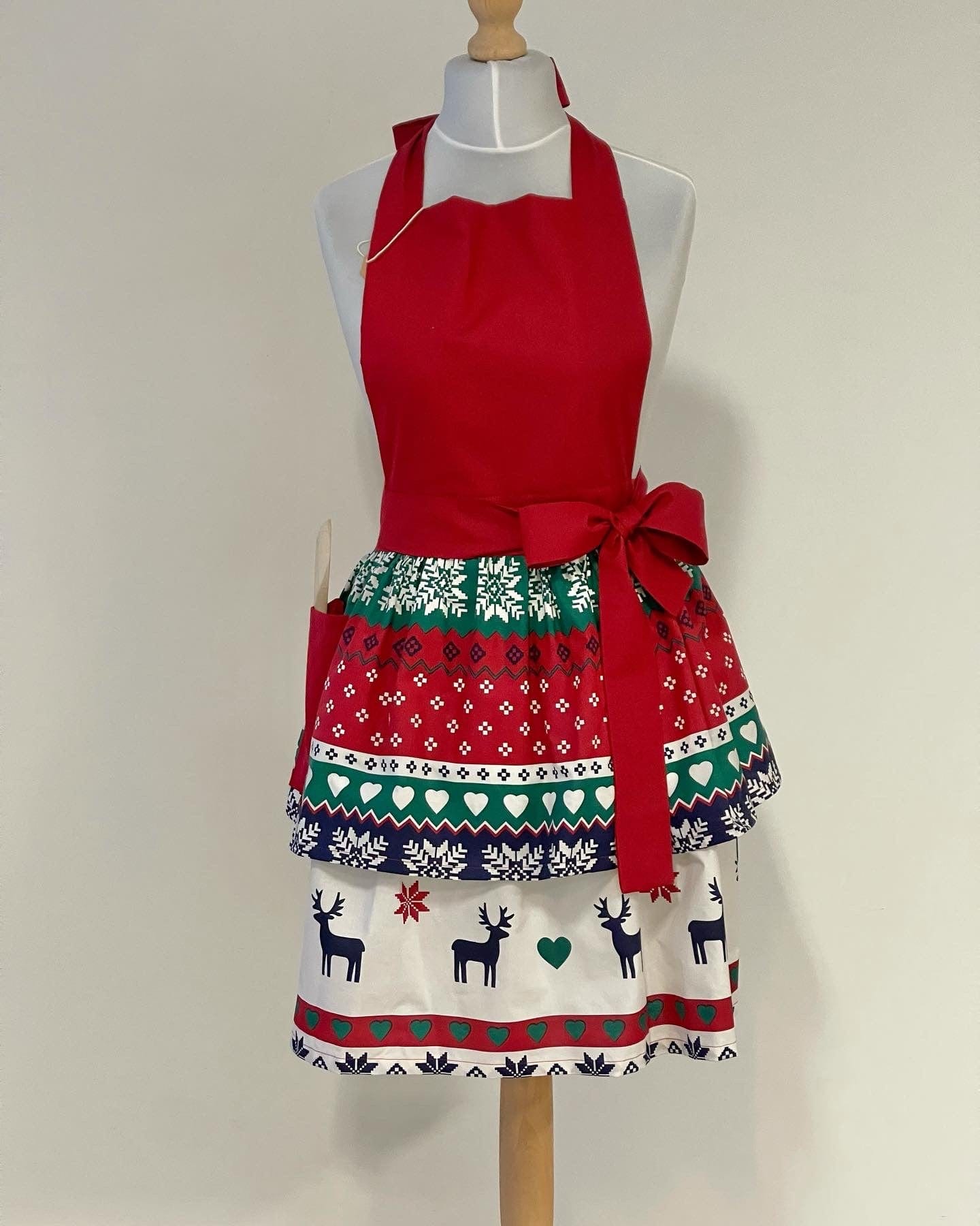 100% cotton fabric - red 125 g/m²