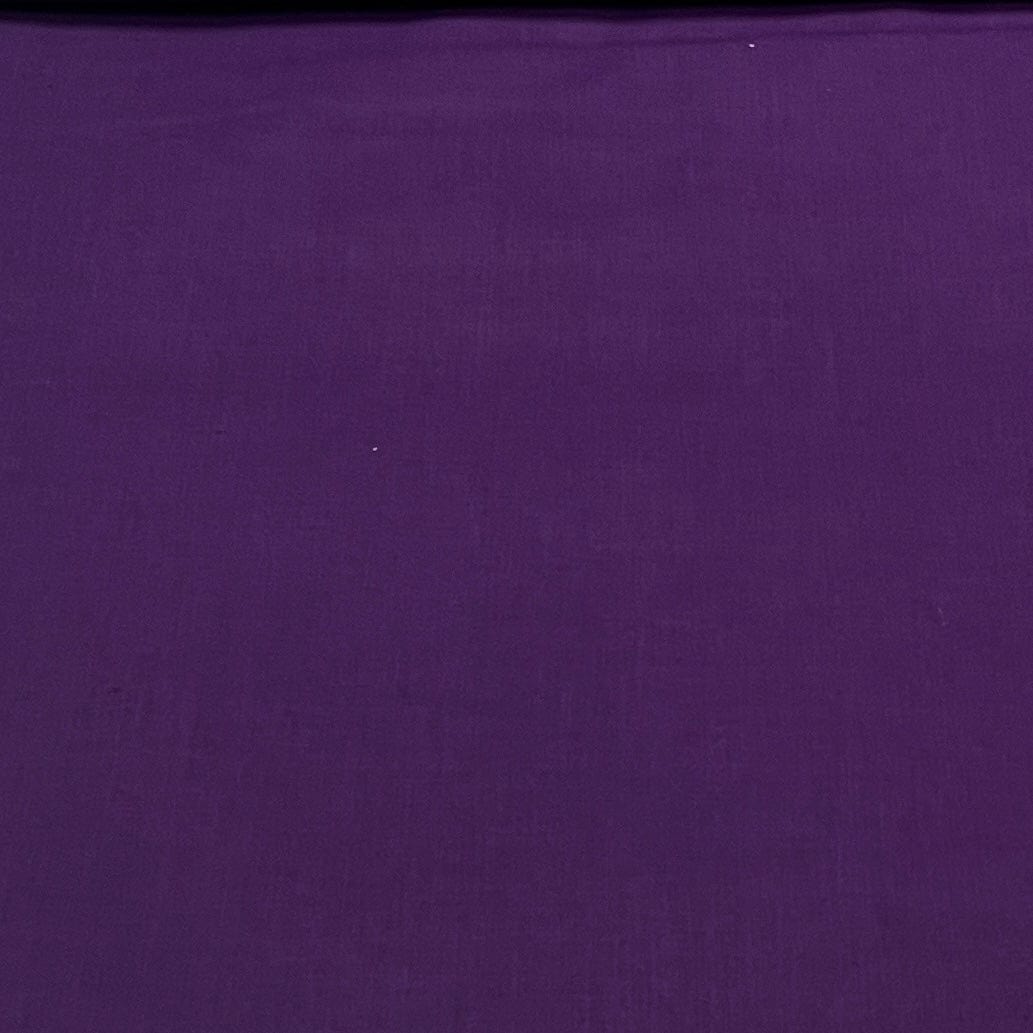 100% Baumwollstoff – dunkelviolett 125 g/m²