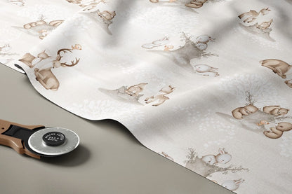 alt
100% Cotton fabric - animals by the stump 125 g/m²