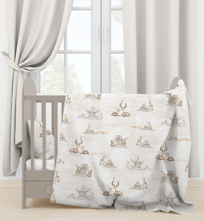 alt
100% Cotton fabric - animals by a stump 125 g/m²