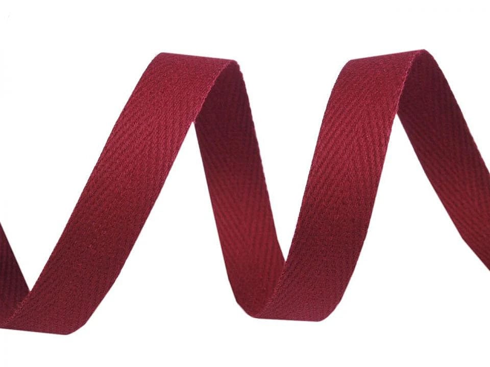alt
100% Cotton ribbon 10 mm-burgundy