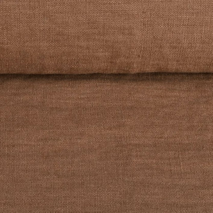 100 % weiches Leinen, hellbraun 205 g/m²