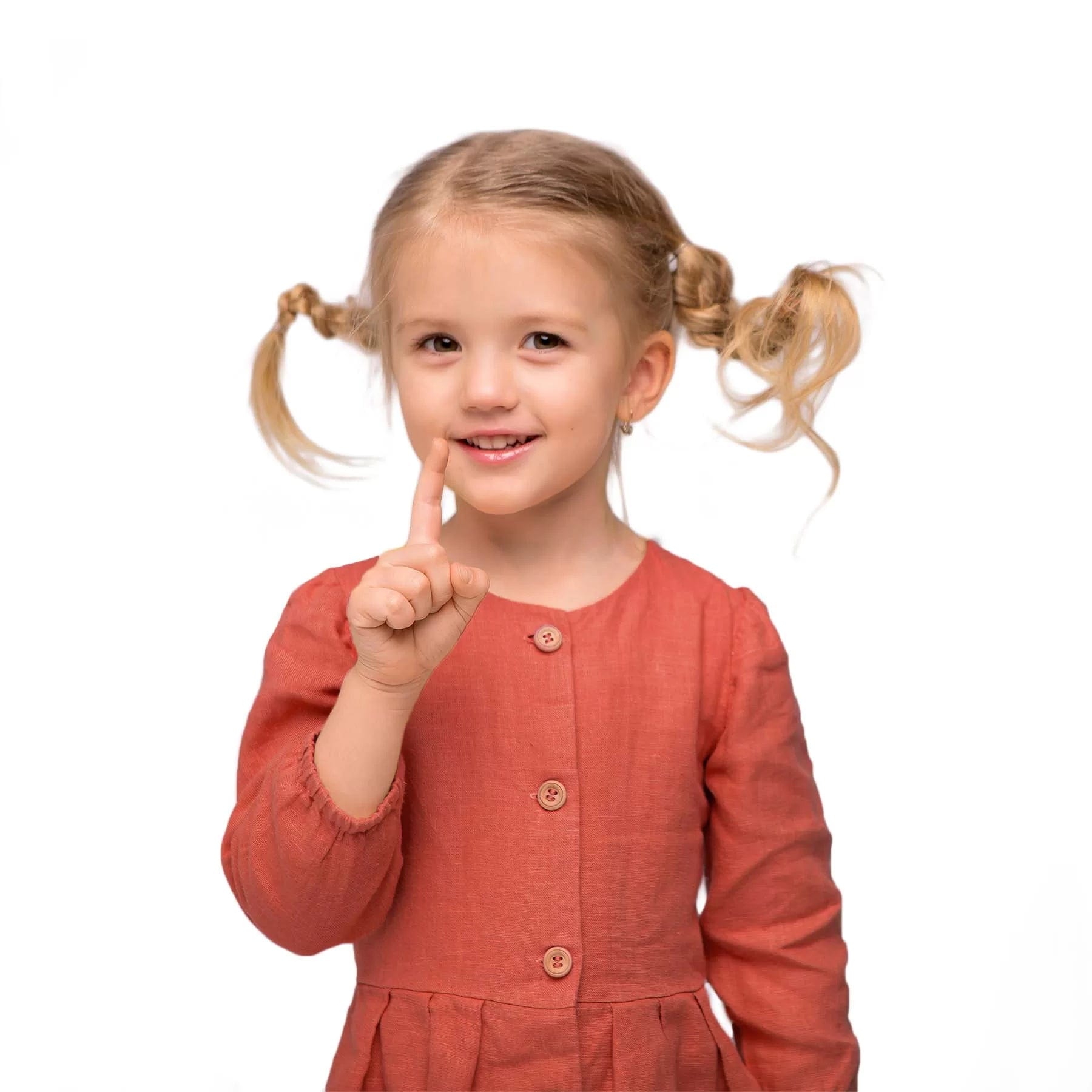 100% weichgewaschenes Leinen in Rostfarbe 165 g/m²