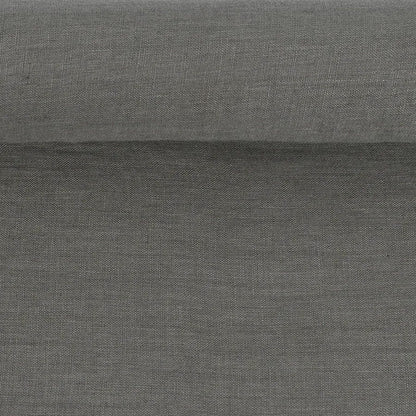 100% Softened linen-dark gray 205 g/m²
