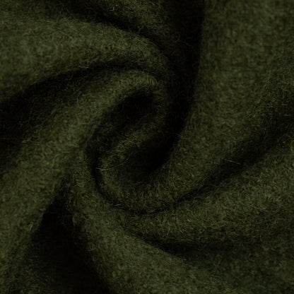 100% Wollstoff – Waldgrün 385 g/m²