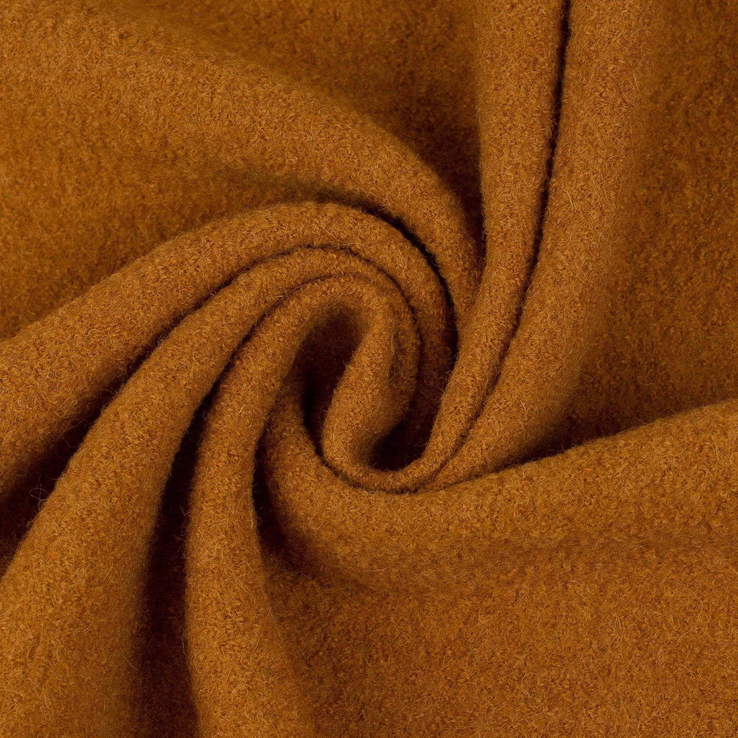 100% Wool fabric-orange yellow 385 g/m²