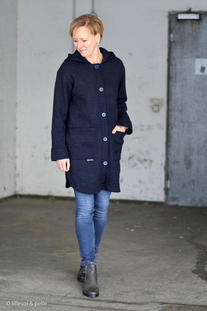100 % Wollstoff - Petrol 385 g/m²