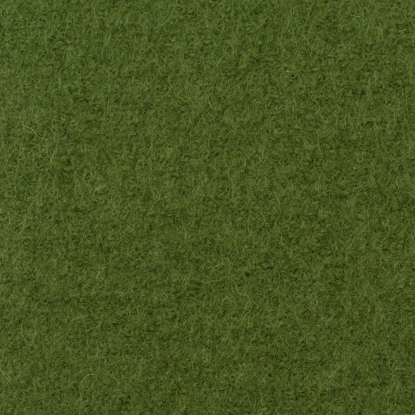 100% Wollstoff in warmem Grün 385 g/m²