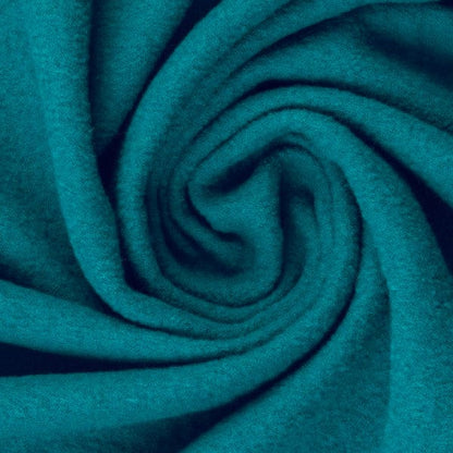 100 % Wollstoff - Teal 385 g/m²