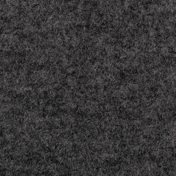 100% wool fabric - dark gray 385 g/m²
