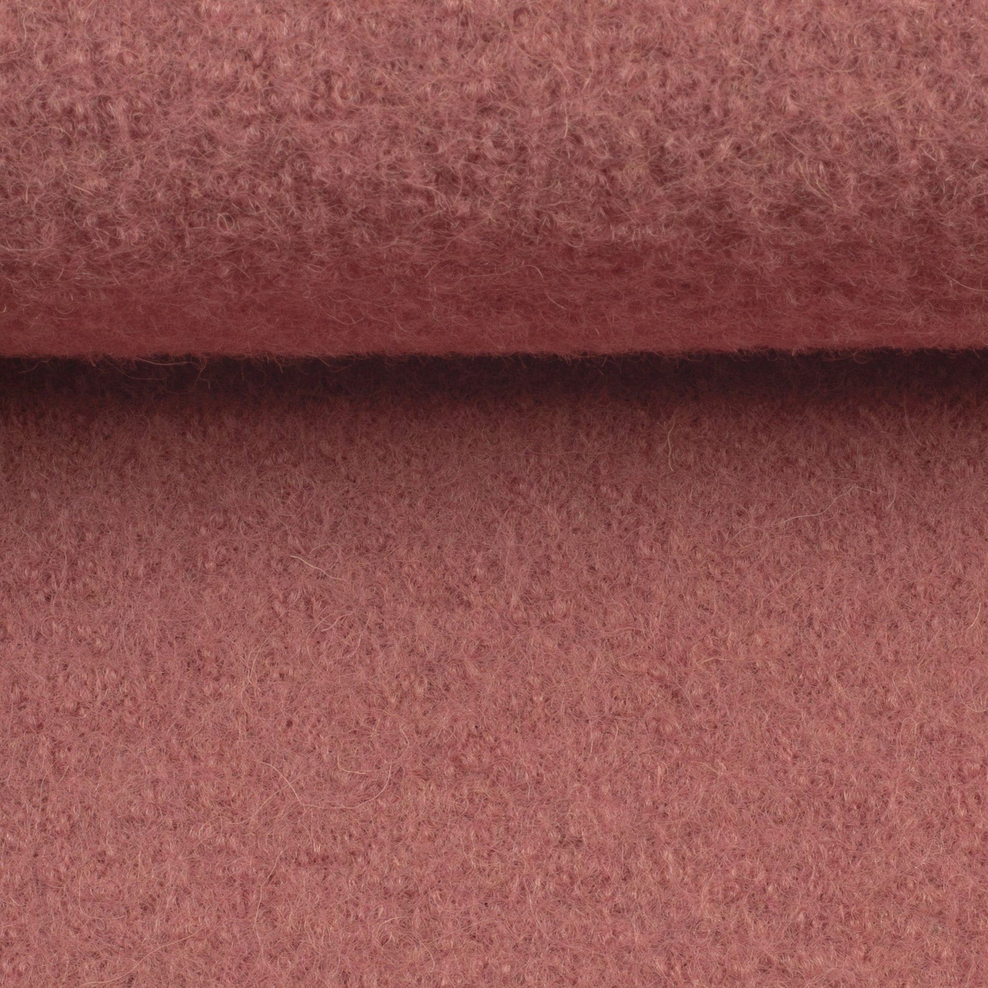 100% Wool fabric-old rose 385 g/m²