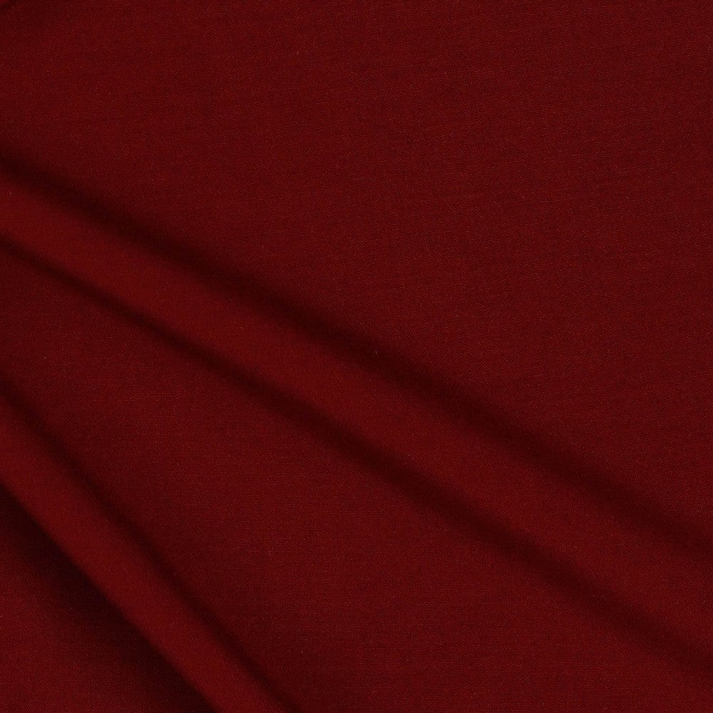 100% Viskose-Stoff - karminrot 110 g/m²