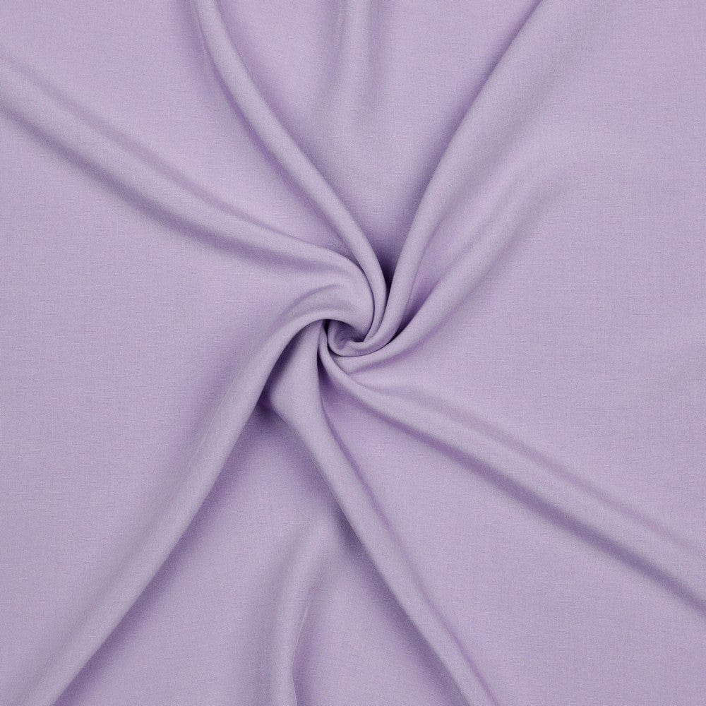 100% Viskosestoff in Lavendel-Lila 110 g/m²