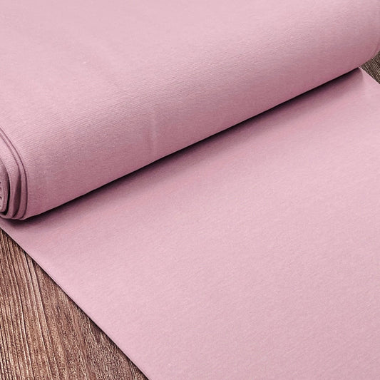 Bord de finition en tissu | manchette rose poudré 270 g/m²