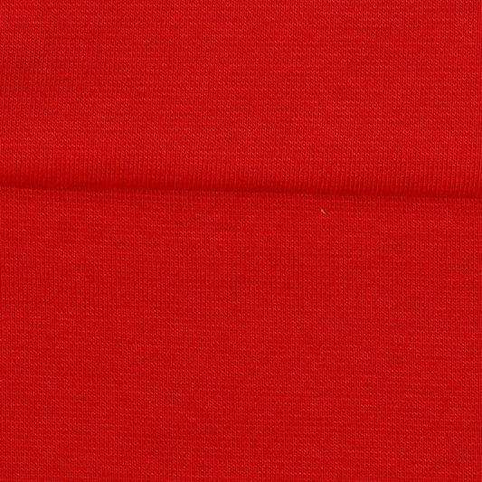 Stoff-Abschlusskante | Bündchen-rot 270 g/m²