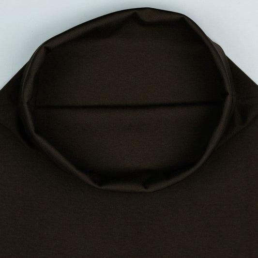 Stoff-Besatzkante | Manschette schokoladenbraun 270 g/m²