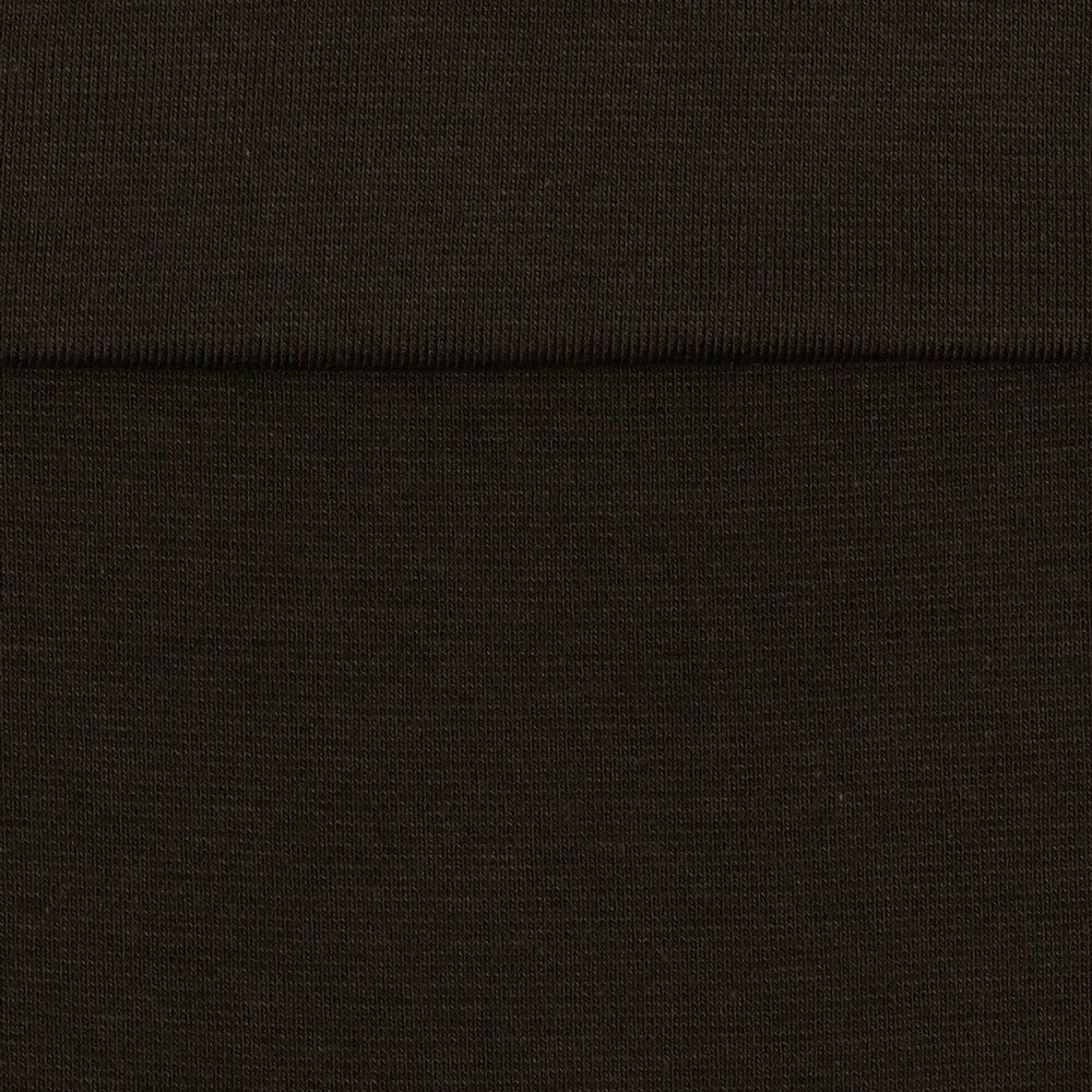 Fabric edging | cuff-chocolate brown 270 g/m²