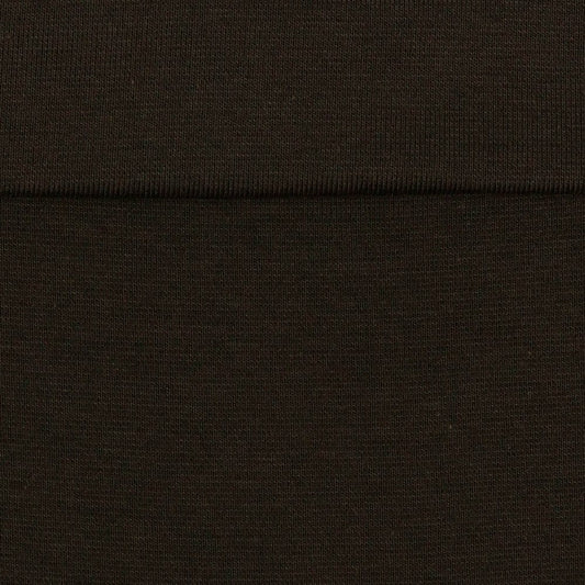Stoff-Besatzkante | Manschette schokoladenbraun 270 g/m²