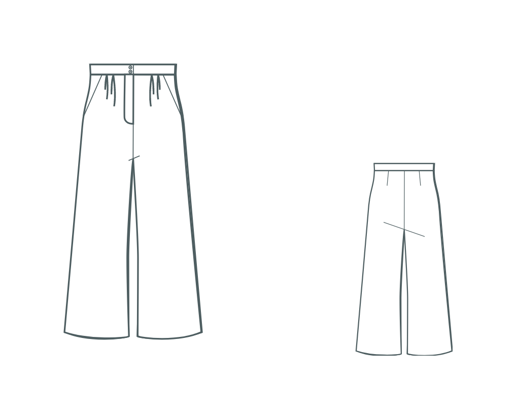 Digital sewing pattern - Venice pants