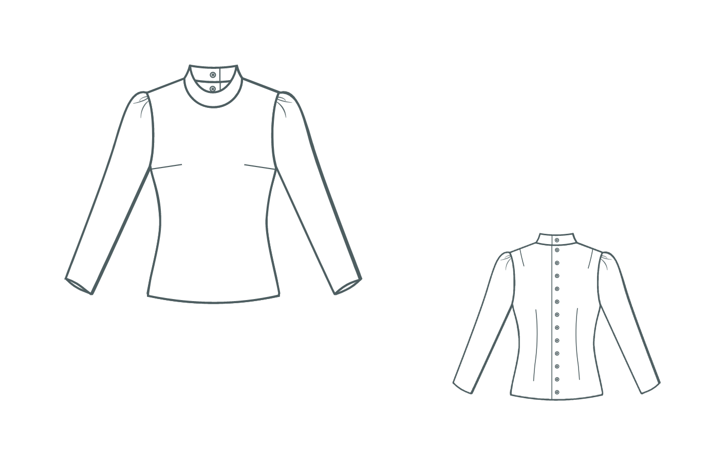 Digital sewing pattern-blouse Katrina