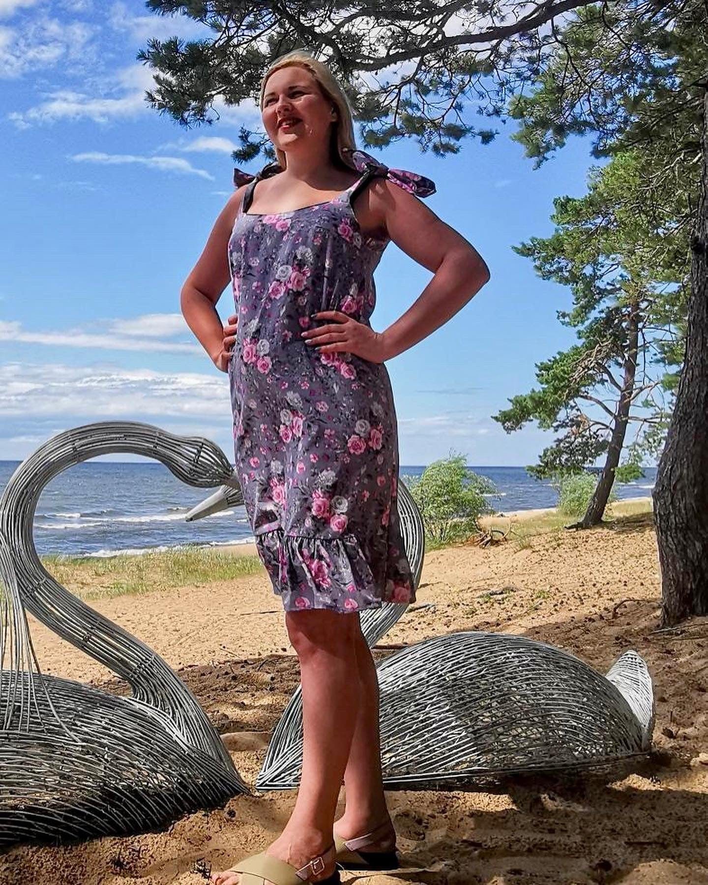 Digital dress pattern Elīna
