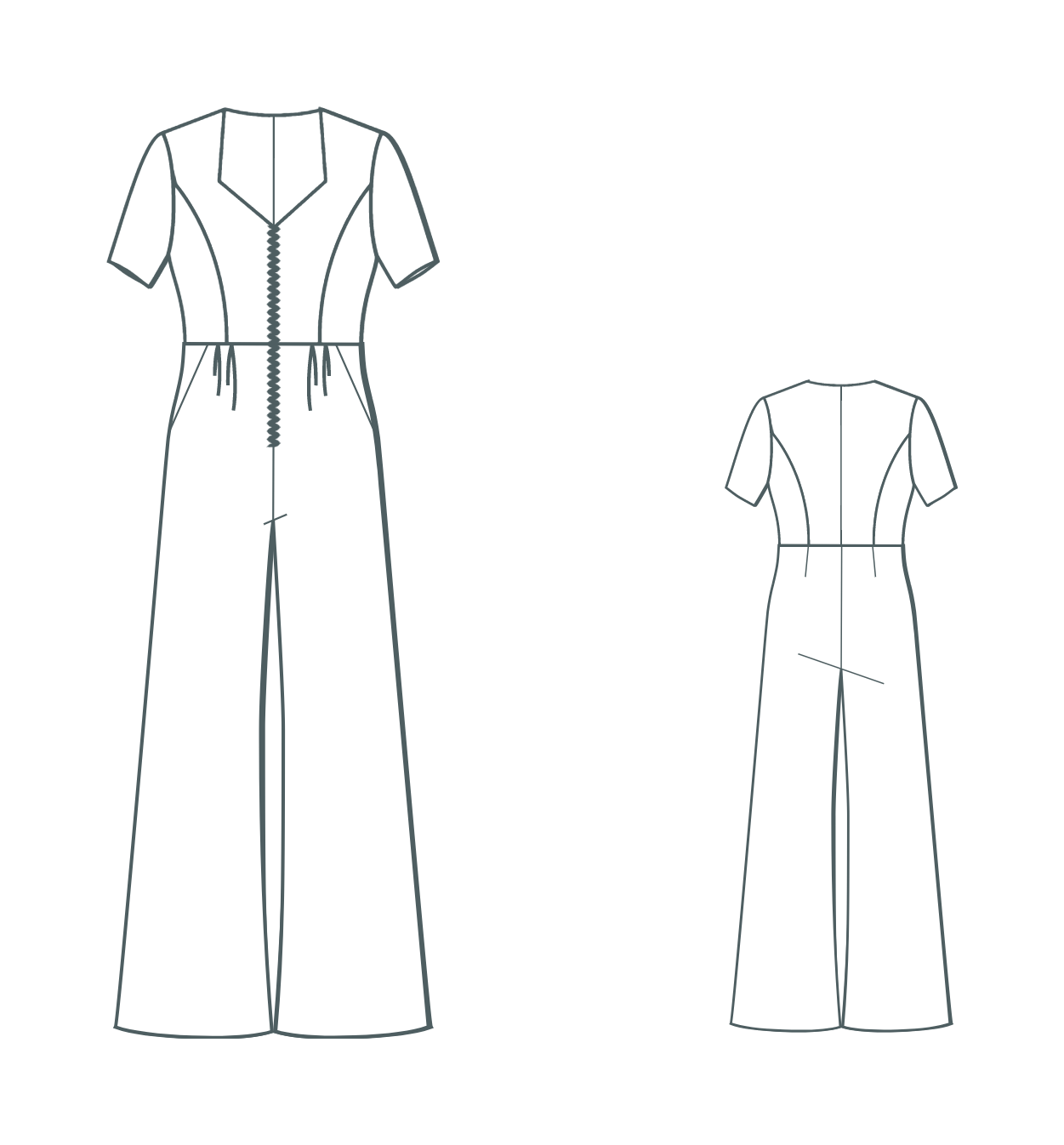 Digital sewing pattern - jumpsuit Laura