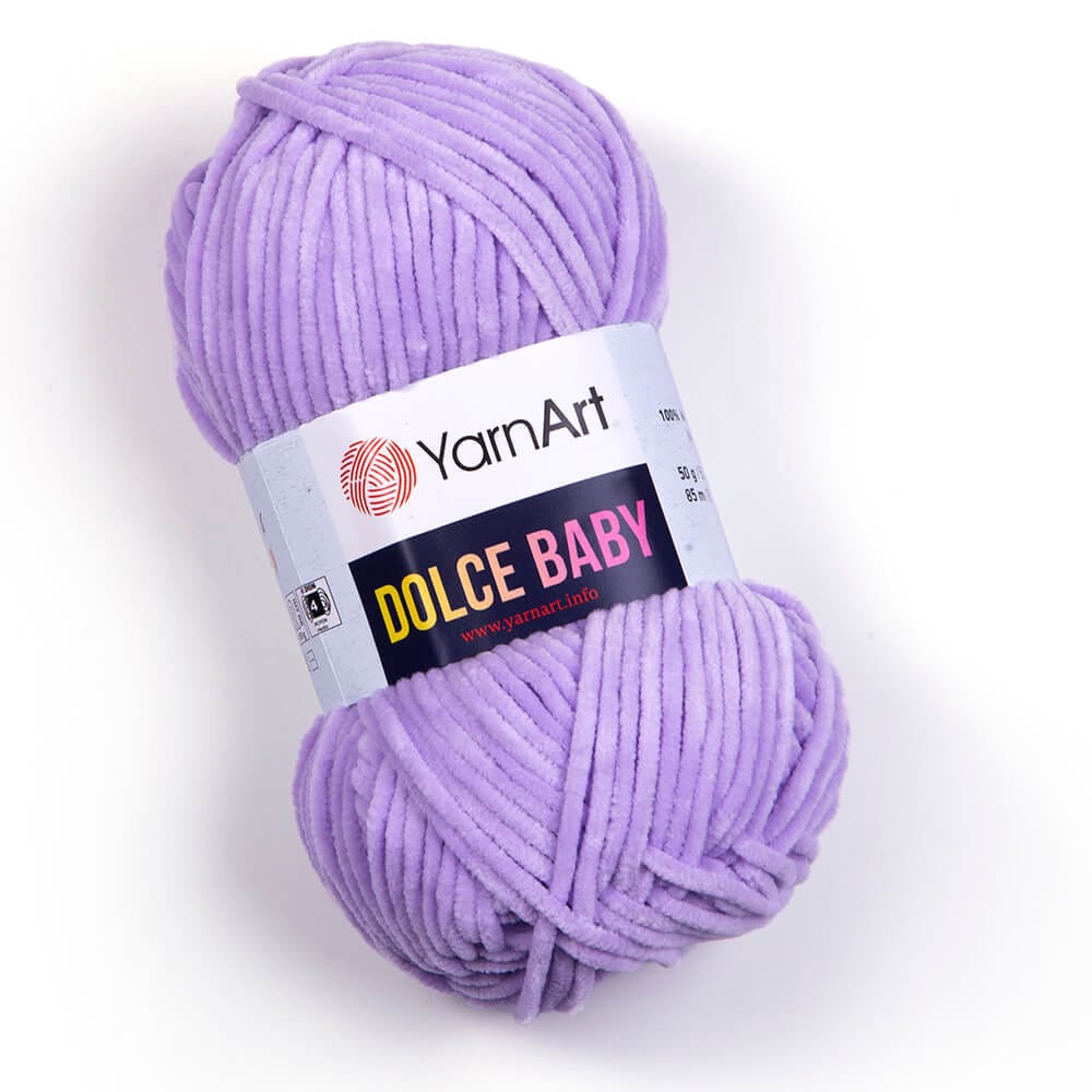 Yarn Art Dolce Baby-Zephyr yarn-lilac 85m 50g #744
