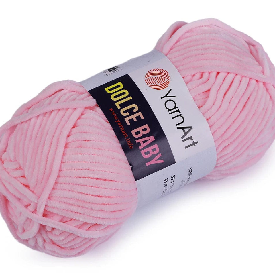 Yarn Art Dolce Baby-Marshmallow yarn-pink 85m 50g #750