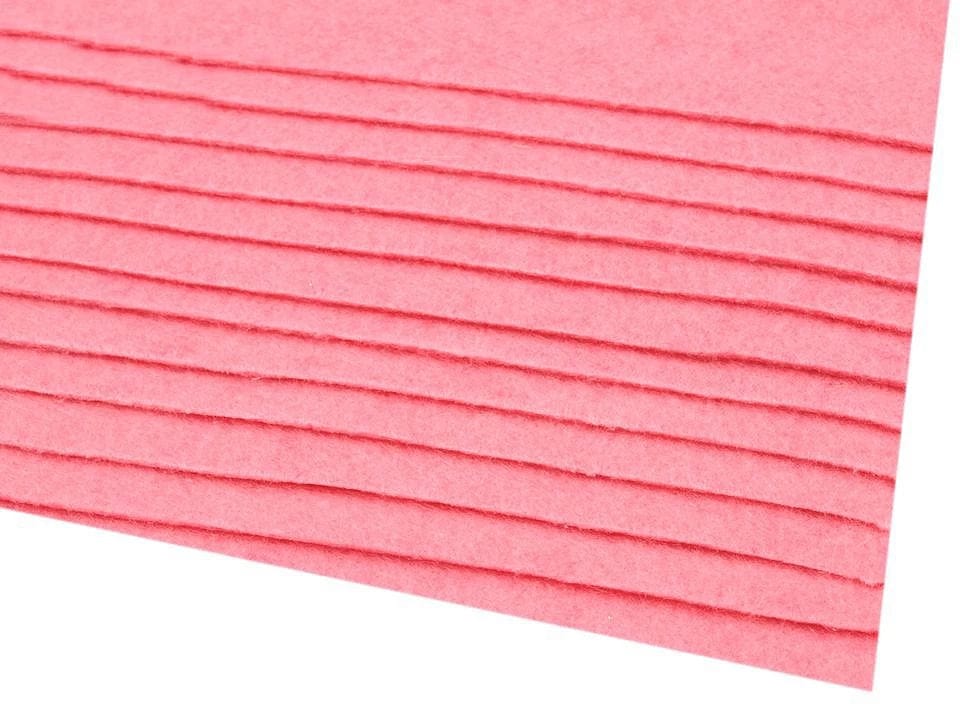 Filzplatte, 1 mm, 20x30cm-rosa