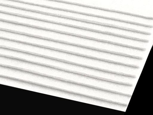 Filzplatte, 3 mm, 20x30 cm, weiß