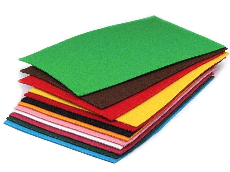 Felt sheet, 3 mm, 20x30cm-brown