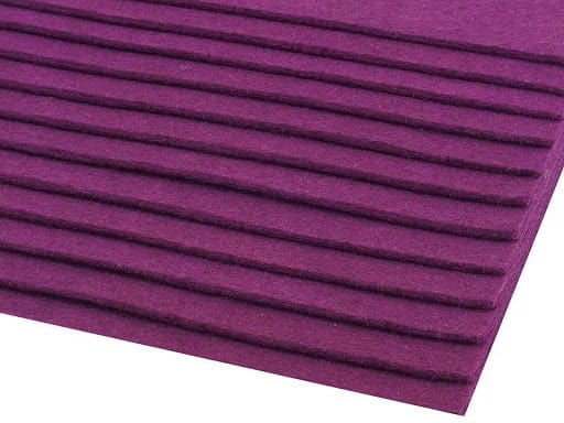 Filzplatte, 3 mm, 20x30 cm, Flieder