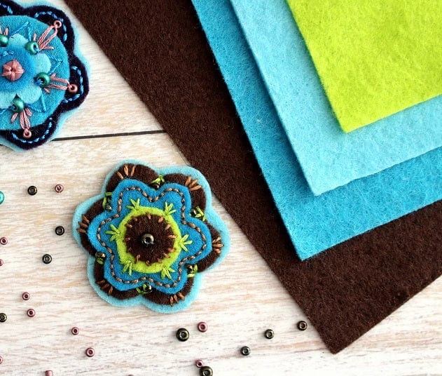 felt sheet, 3 mm, 20x30cm-mint