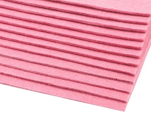 Filzplatte, 3 mm, 20x30cm-rosa