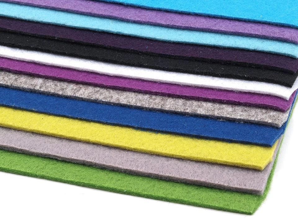 felt sheet, 3 mm, 20x30cm - turquoise blue