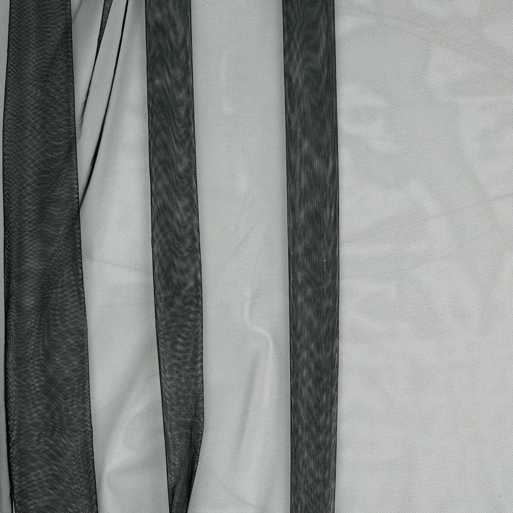Besonders weicher Tüll, schwarz 25 g/m²