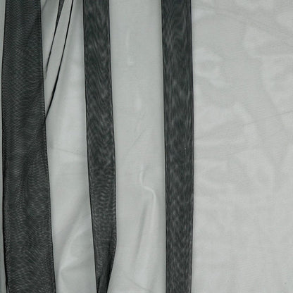 Besonders weicher Tüll, schwarz 25 g/m²