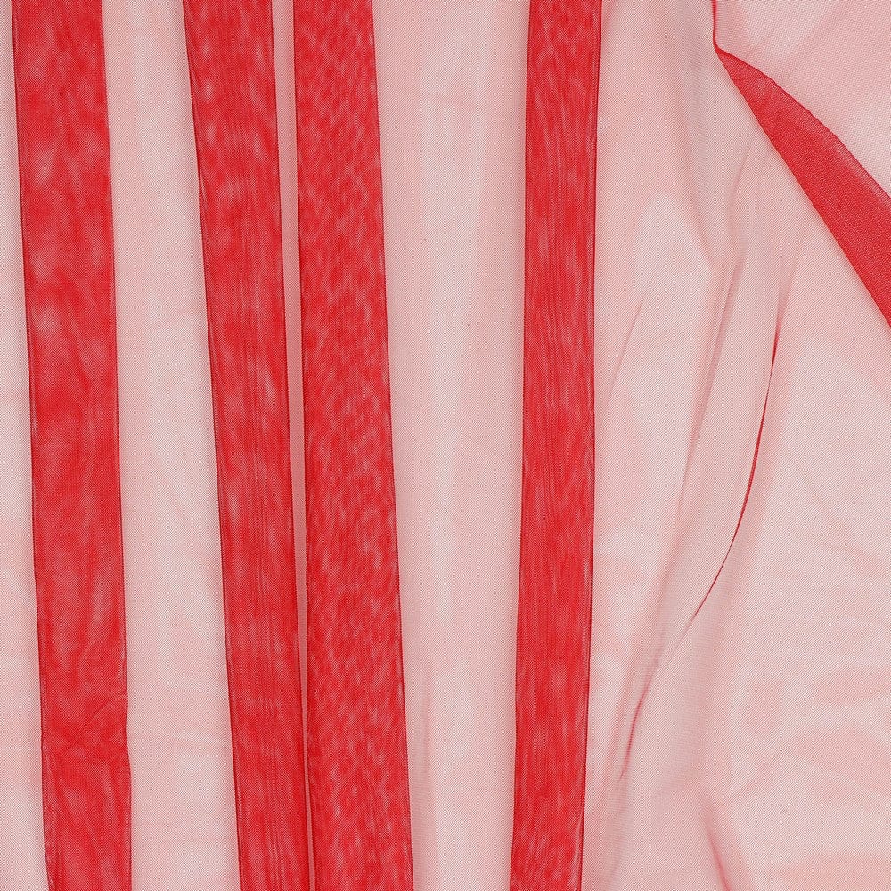 Extra soft red tulle 25 g/m²