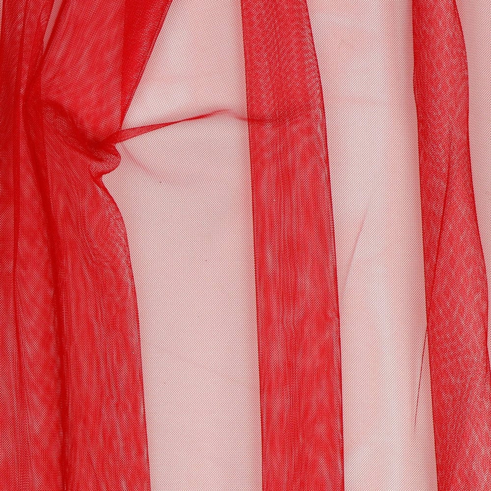 Extra soft red tulle 25 g/m²