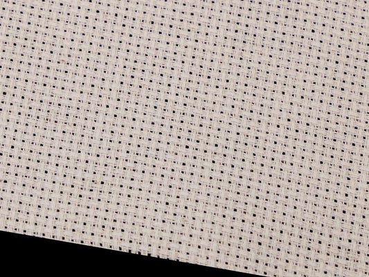 Embroidery fabric - 54 squares/10cm, sheet 20cm x 30cm, beige