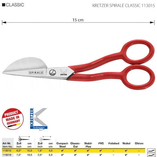 Embroidery scissors 15 cm