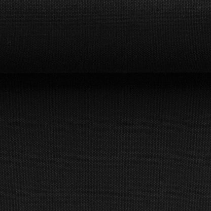 Kanvas audums-melns 230 g/m²
