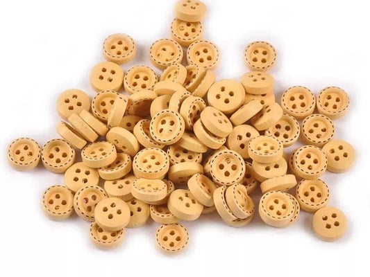 alt
Wooden buttons 10 mm-yellow
