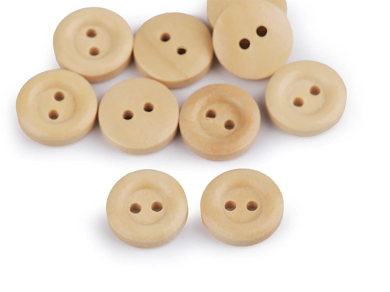 Wooden buttons 15 mm