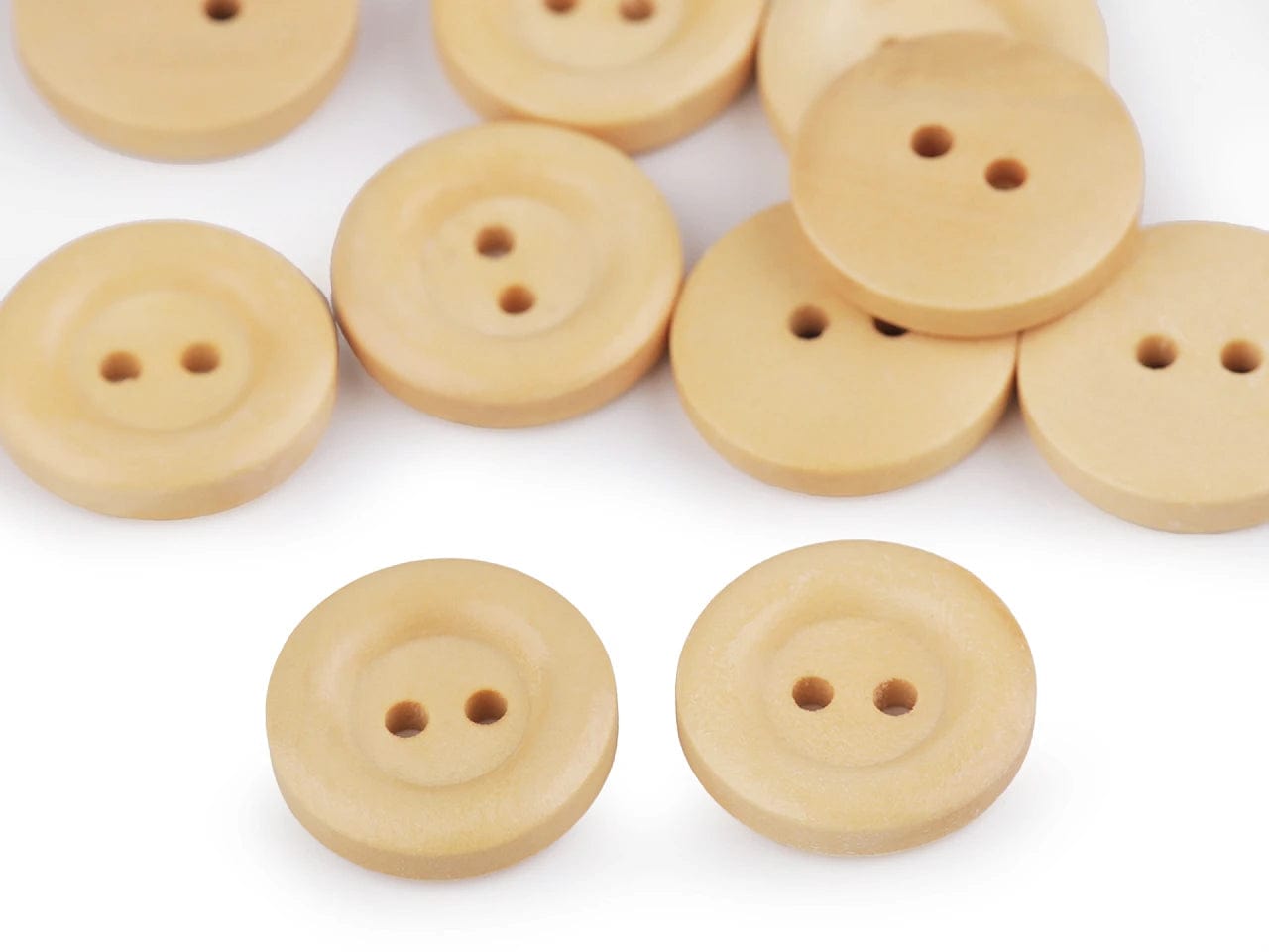 Wooden buttons 15 mm